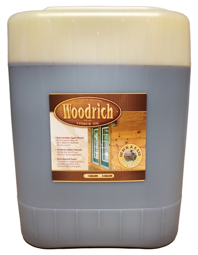 Woodrich Brand Timber Oil (5 Gallon) Western Cedar