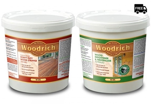 wood cleaner and brightener kit